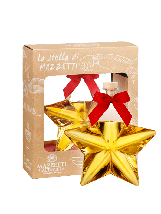 Boule de Noël étoile - Grappa Mazzetti